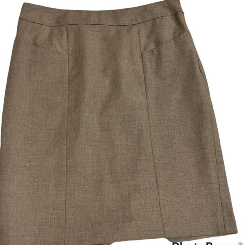 LOFT light brown skirt